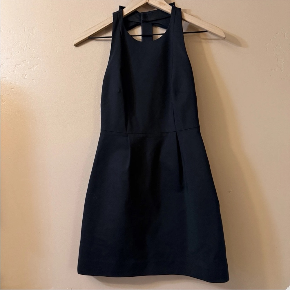 Kate Spade Black Bow Dress Size 0 Mini Little Black Dress Classic